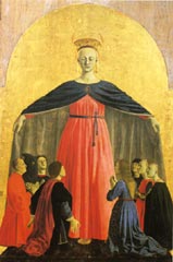 La Madonna della Misericordia, 1448, olio e tempera su tavola