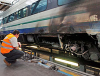 Controlli e manutenzione di un carrello di un ETR470