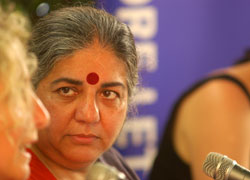 Vandana Shiva (Foto Loris Bartoli)