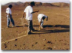 Misurazioni nel deserto