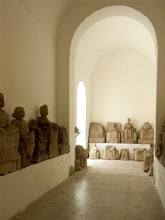 Gli interni del Museo Provinciale Campano