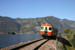 Un treno nel suo ambiente. Perfetto per il 