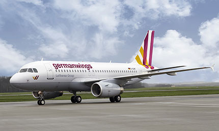 Con Germanwings testate digitali a bordo