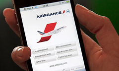 Air France e Klm sul telefonino