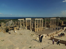 Leptis Magna Veduta del teatro