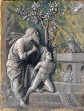 Mantegna, Sacrificio di Isacco