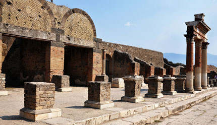 Pompei, il "grande occhio" sugli scavi