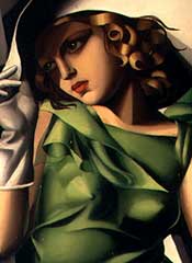 Tamara De Lempicka, Giovane donna con i guanti