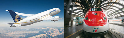 Italia-Usa, accordo Trenitalia-United Airlines