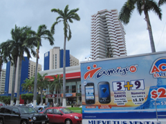 Traffico nel centro di Acapulco