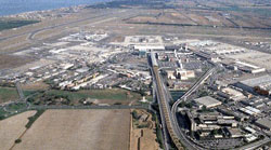 Roma Fiumicino, panoramica