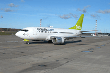 Aereo della flotta Air Baltic