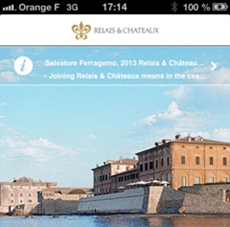 Relais & Châteaux ora anche per iPad