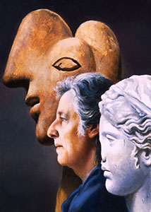 Carlo Maria Mariani, Autoritratto, 2004