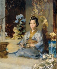 Julius Victor Berger, Ragazza giapponese