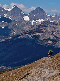 Mountain bike estrema in California