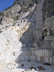 Le cave di marmo di Carrara