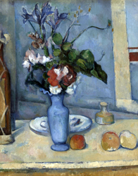 Paul Cézanne, Vaso blu, 1889 
© RMN (Musée d'Orsay) / Hervé Lewandowski / distr. Alinari, Firenze