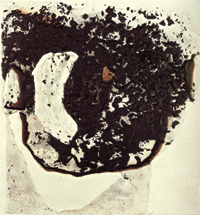 Alberto Burri, Combustione 5, 1965