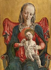 Cosmè Tura, Madonna col Bambino, c. 1460-65