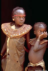 Bambini nell'Etiopia del Nord