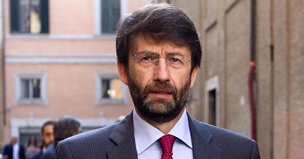 Il Ministro dei beni e delle attività culturali e del turismo, Dario Franceschini 