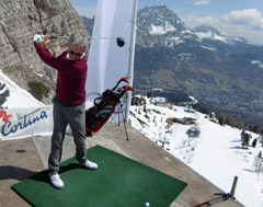 Quando si dice golf a Cortina