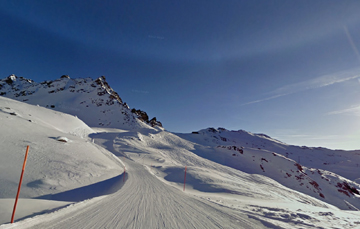 Sulle piste da sci del mondo con Street View