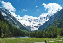 Panorama della val Quarazza