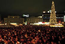 Festeggiamenti per il Natale, Helsinki Market Square