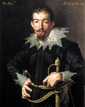 Antonio d'Enrico, ritratto di Joannes d'Avalos, 1580c.a.