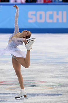 La splendida Karoline Kostner a Sochi