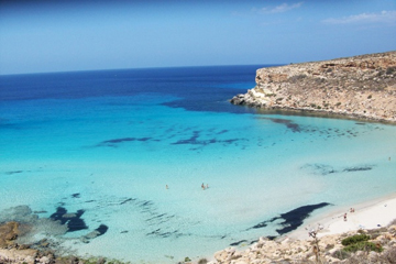 Baia dei Conigli, Lampedusa