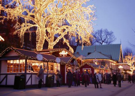 Festa di liuce mercatino di Liseberg