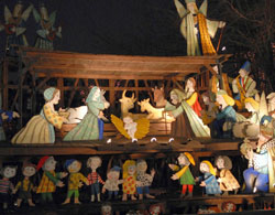 Il presepe di Emanuele Luzzati a Torino