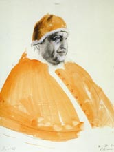 Papa Giovanni XXIII, 1960, tempera