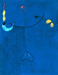 Joan Mirò, Paesaggio catalano con chitarra, 1924