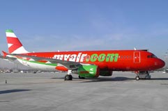 Aereo della flotta Myair.com