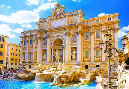 Roma, la fontana di Trevi