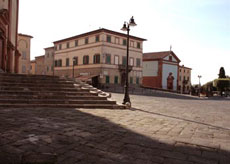 Sinalunga, piazza Garibaldi