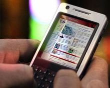 Internet cresce sugli smartphone