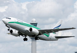 Aereo della compagnia olandese Transavia.com