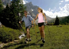 Nordic Walking in Val di Fiemme (Foto:Ronny-Kiaulehn)