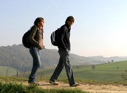 In cammino lungo la via Francigena